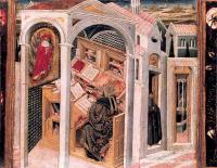 Paolo, Giovanni di - St. Jerome Appearing to St. Augustine